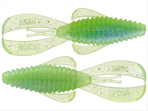 Vista 46 de Strike King Rage Bug Señuelo de Pesca, Grúber de Plástico Suave, Diseño Único, Acción Sutil