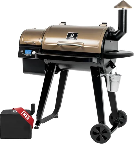 Vista 13 de Z grills ZPG-2020 - Asador y ahumador de pellets de madera