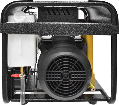 Vista 8 de TUXING Compresor PCP de 4500 PSI, compresor de aire de buceo de alta presión, parada automática y purga automática, filtro de agua dual integrado