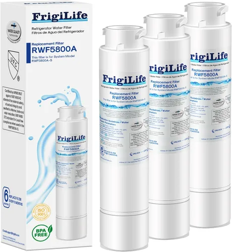 Vista 9 de Filtro de agua para refrigerador Compatible con Frigidaire EPTWFU01, EWF02, Pure Source Ultra II, 1 unidad