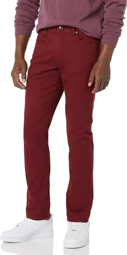 Vista 23 de Amazon Essentials - Pantalones ajustados para hombre, diseño de sarga elástica con 5 bolsillos