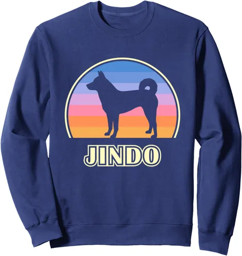 Vista 5 de Jindo Vintage Sunset Dog Sudadera