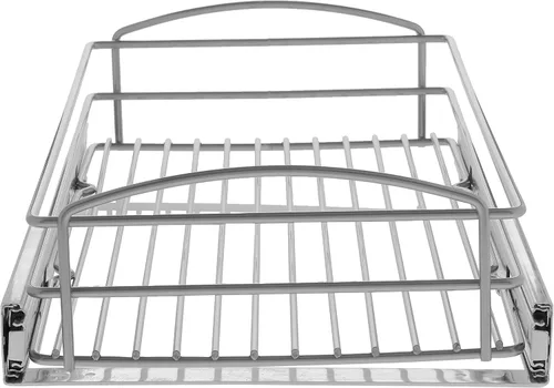 Vista 3 de Knape & Vogt RS-MUB-11-FN Organizador de gabinete extraíble multiusos de 5 pulgadas de alto x 12 pulgadas de ancho x 20 pulgadas de profundidad