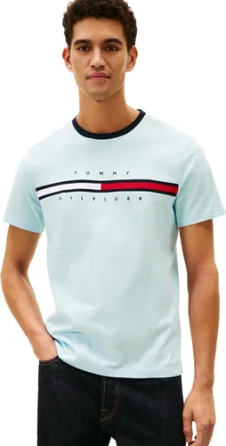 Vista 12 de Tommy Hilfiger Mens Short Sleeve Tino T-Shirt Manzana roja