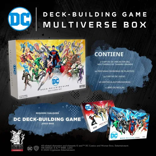 Vista 6 de DC Deck Building Game Multiverse Box