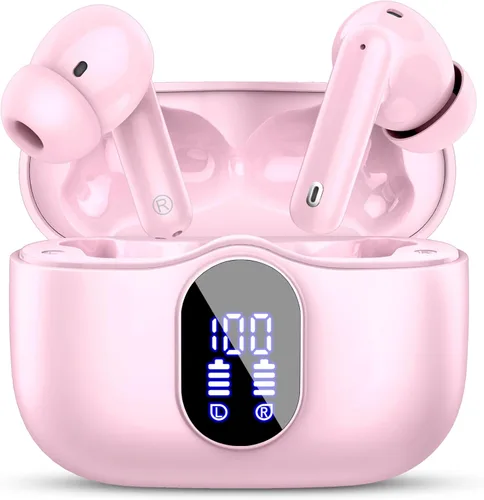 Vista 16 de Auriculares inalámbricos, Bluetooth 5.4 Auriculares estéreo y llamadas