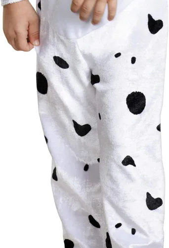 Vista 6 de Disguise Disfraz de dálmata para niños pequeños, disfraz oficial de los 101 dálmatas y diadema, talla clásica para niños pequeños, extra pequeño