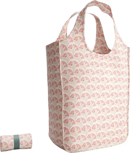 Vista 11 de Pure Sage Bolsa de comestibles reutilizable - Elegantes bolsas de compras para comestibles - Bolsa plegable
