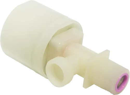 Vista 4 de Válvula de flotador de agua de 2 piezas, válvula de flotador de tanque de agua con control automático de nivel de agua (3/4 pulgadas, entrada arriba)
