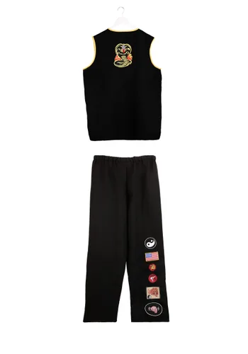 Vista 3 de Disfraz de Cobra Kai Karate Kid Multicolor
