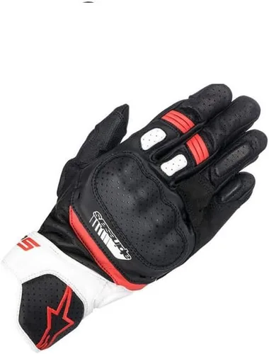 Vista 2 de Alpinestars SP-5 Guantes, S, Negro/Blanco/Rojo