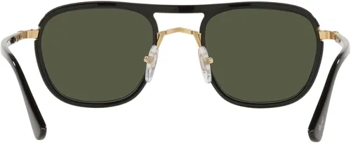 Vista 6 de Persol PO2484S - Gafas de sol cuadradas, Dorado, negro, verde