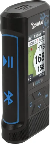 Vista 3 de Swami Vibe Golf GPS - Combo de altavoz Bluetooth GPS para golf Azul