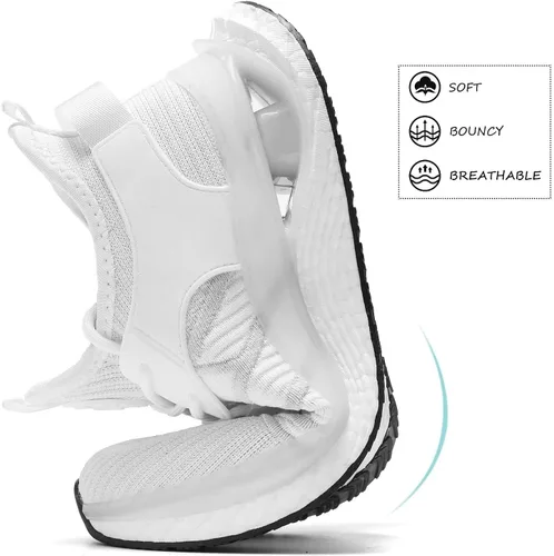 Vista 4 de Zapatos deportivos para correr para hombre, ligeros, resistentes al desgaste, tenis casuales para entrenamiento cruzado