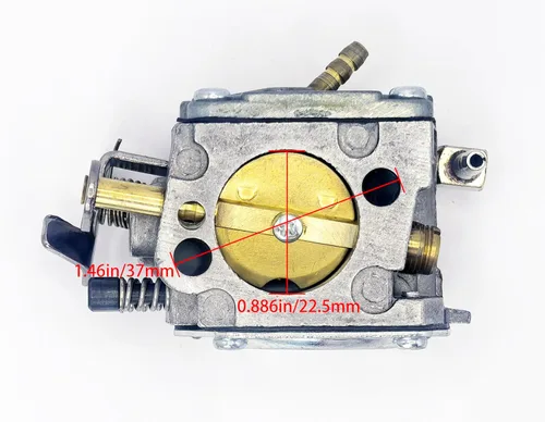 Vista 4 de Carburador para motosierra Stihl 051 041
