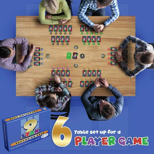 Vista 8 de Juego de cartas – Juego de cartas familiar – Diversión para niños, adolescentes y adultos – Ideal para 2 – 4 jugadores – para noche de juegos, noche