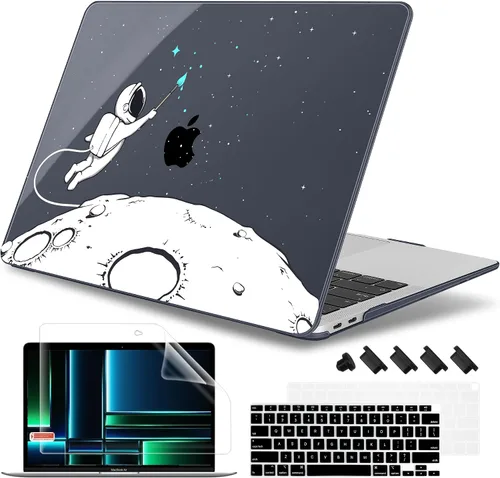 Vista 25 de May Chen Funda compatible con MacBook Air de 13 pulgadas 2022 2021, versión 2020-2018 Modelo: M1 A2337 A2179 A1932, carcasa rígida de plástico