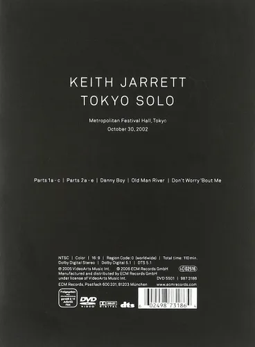 Vista 2 de Keith Jarrett - Tokyo Solo