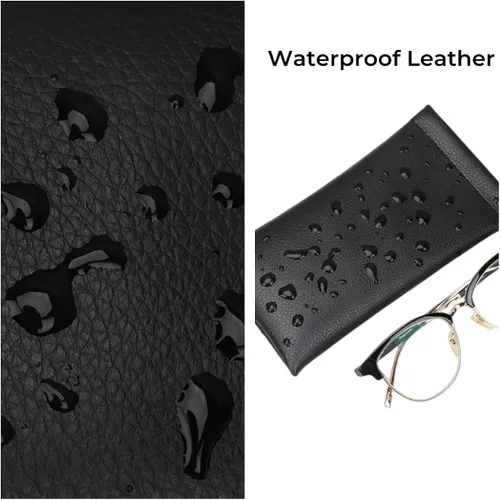 Vista 5 de Kowellsen Funda para gafas de sol con estuche para lentes de sol