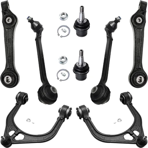 Vista 121 de Detroit Axle - Kit de suspensión frontal de 8 piezas para Chevy Silverado