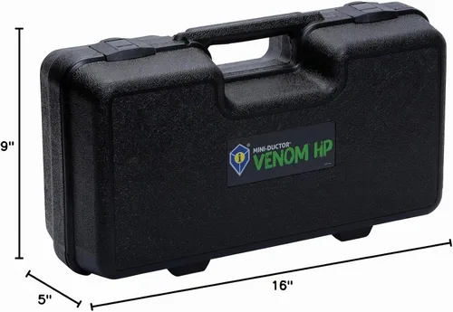Vista 10 de Induction Innovations - Mini-Ductor Venom HP (MDV-787) - Calentador de inducción portátil con 3 bobinas básicas, estuche resistente para transportar