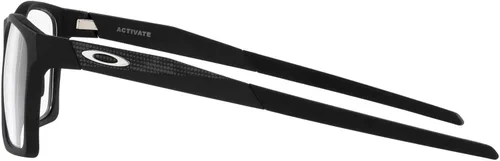 Vista 4 de Oakley OX8173 - Marcos de anteojos cuadrados con receta para hombre color negro satinadolente de demostración 2087in negro satinadodemo lente 53 mm