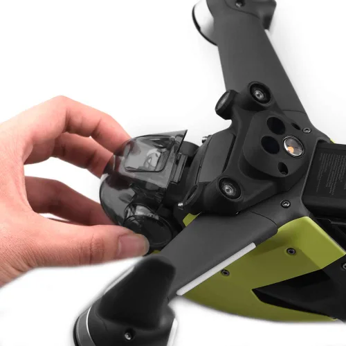 Vista 5 de BTG Gimbal Protector Camera Lens Cover Protector Compatible with DJI FPV Combo Drone Accessories