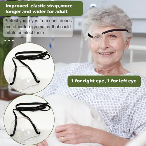 Vista 3 de Eye Shield after Cataract Surgery,Transparent Ventilated Cataract Eye Shield For Sleeping