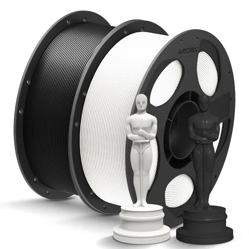 Vista 50 de ANYCUBIC - Filamento PLA para impresora 3D de 1.75 mm (1/16 pulgadas), RFID, precisión dimensional de +/- 0.02 mm, bobina de 2.2 libras), color 0.2