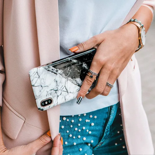Vista 8 de BURGA - Funda compatible con iPhone 11 PRO, carcasa rígida híbrida de 2 capas + Funda protectora de silicona, Fatal Contradiction