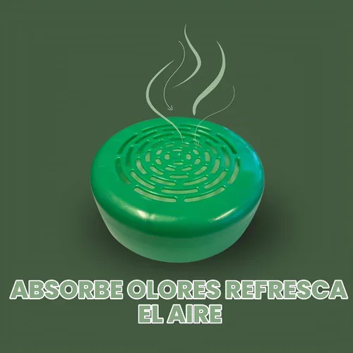 Vista 6 de Citrus Magic Ambientador sólido absorbente de olores navideños, Winter Wonder Green, 7 onzas, paquete de 3 Evergreen