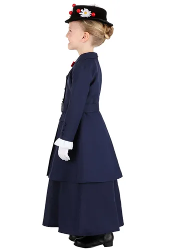 Vista 5 de Disfraz Disney de Mary Poppins para Niños Pequeños Multicolor