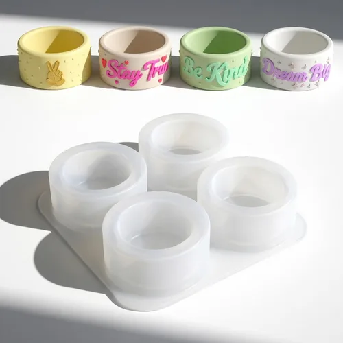 Vista 8 de Molde de silicona para tarro de vela de huevo de conejo de Pascua, molde de resina de huevo de conejo 3D para velas, taza de almacenamiento