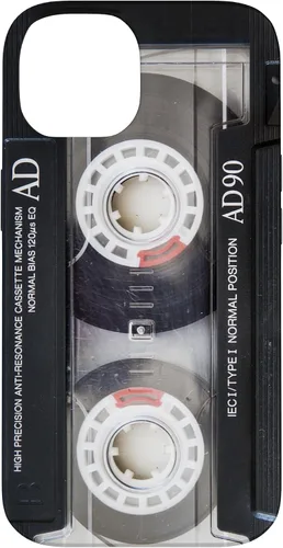 Vista 4 de iPhone 16 Vintage Music Audio Cassette Cinta Retro 90s 80s 70s 60s Caso