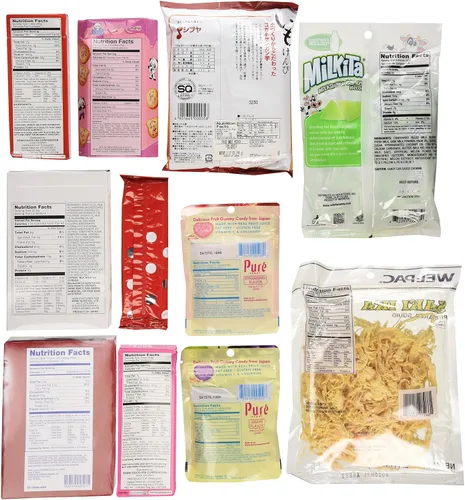 Vista 2 de Galletas japonesas clásicas de caramelo, galletas y aperitivos japoneses (20 paquetes)