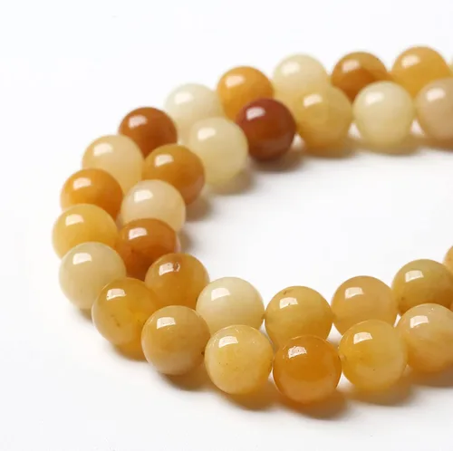 Vista 118 de 100 cuentas de piedra multicolor natural de 0.236 pulgadas (0.236 in), cuentas espaciadoras sueltas redondas para hacer pulseras, collares, aretes