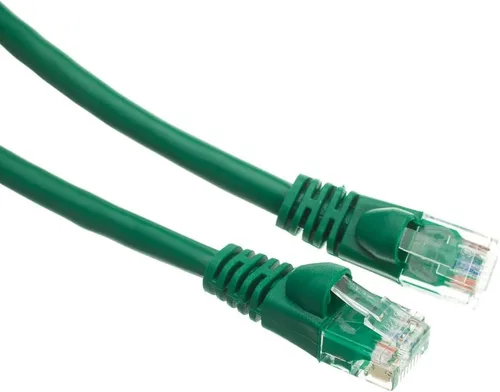 Vista 17 de CableWholesale Cable Ethernet Cat6, 24AWG, conector de placa dorada RJ45, 4 pares de cobre trenzado, par trenzado sin blindaje (UTP), cable de Blanco