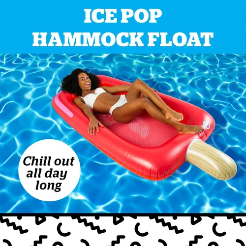 Vista 2 de BigMouth Inc. Large Funny Inflatable Raft, Guarded Sides & Headrest, 6 ft Long Heavy Duty Pool Float