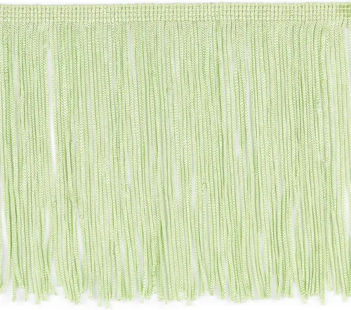Vista 20 de Trims by The Yard Borde de flecos de cadeneta de 6 pulgadas, poliéster, decorativo, versátil para C rosa rubor (corte de 5 yardas)