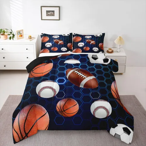 Vista 36 de Erosebridal Juego de edredón de bandera estadounidense tamaño individual para niños y adolescentes, juego de ropa de cama de camuflaje, edredón
