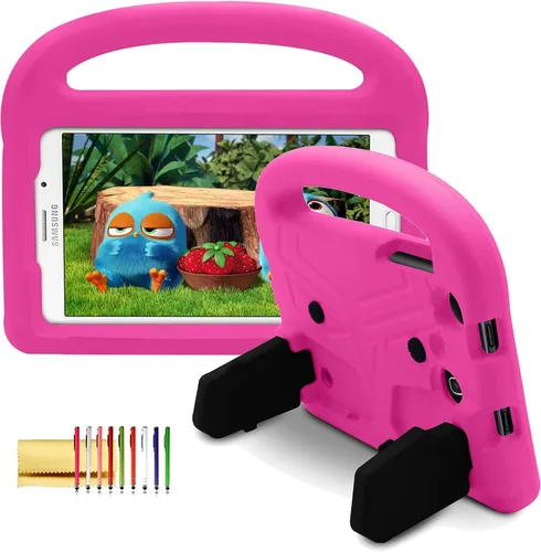 Vista 12 de Funda para niños para Samsung Galaxy Tab A 8.0" (2019) SM-T290/SM-T295, Techcircle Kids Safe a prueba de golpes, EVA resistente funda protectora