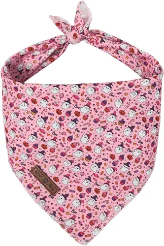 Vista 21 de Lionet Paws Bandana de Acción de Gracias para perro, lavable, de algodón, pañuelo triangular, pañuelo de pavo para perros pequeños, medianos y 4