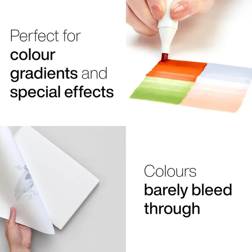 Vista 5 de Copic 26075300 - Papel personalizado A4 (5.29 oz, 20 hojas)
