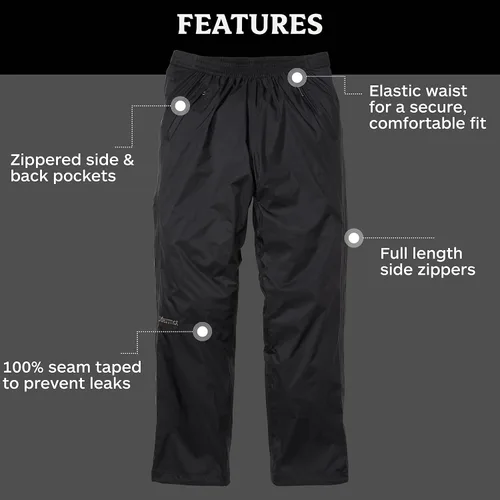 Vista 4 de MARMOT Pantalón PreCip con cremallera completa para hombre