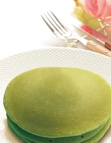 Vista 3 de Mezcla japonesa para panqueques matcha, 5.29 oz x 2 paquetes, producto de Japón