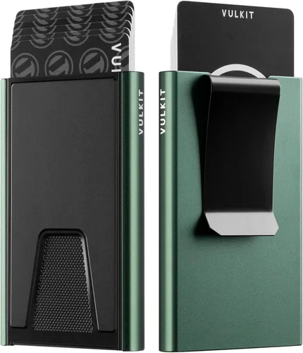 Vista 97 de VULKIT Cartera delgada minimalista para tarjetas VC500 VC500C, Rosado, Minimalista