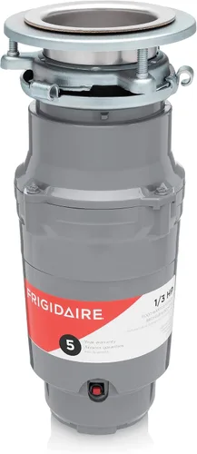 Vista 5 de Frigidaire 1/2 HP Eliminación de basura con cable directo para fregaderos de cocina FF05DISPD1, Gris