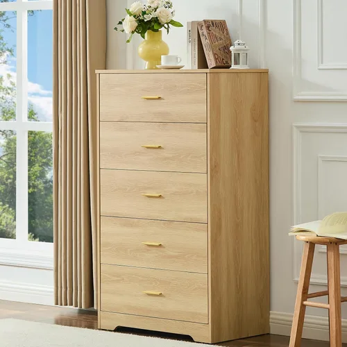 Vista 8 de LIDYUK Cómoda negra para dormitorio, cómoda de 6 cajones y cómodas, cómoda de madera moderna, cómoda de 48 pulgadas de ancho para dormitorio
