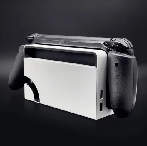 Vista 8 de Satisfye - ZenGrip Ronin Slim Bundle, Accessories Compatible with Nintendo Switch & OLED - The Bundle includes Black Ronin ZenGrip and Grey ZenCase