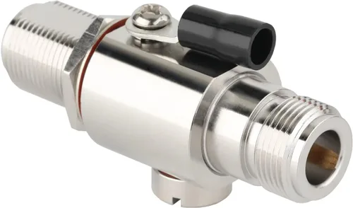 Vista 2 de Tipo N Pararrayos DC-6 GHz N Hembra a Hembra Protector contra sobretensiones de relámpago